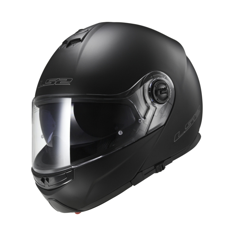 Vyklápěcí přilba na motorku LS2 FF325 Strobe černá matná - II. jakost