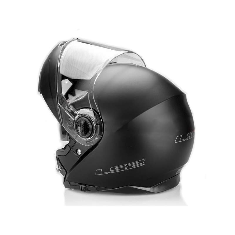 Vyklápěcí přilba na motorku LS2 FF325 Strobe černá matná - II. jakost