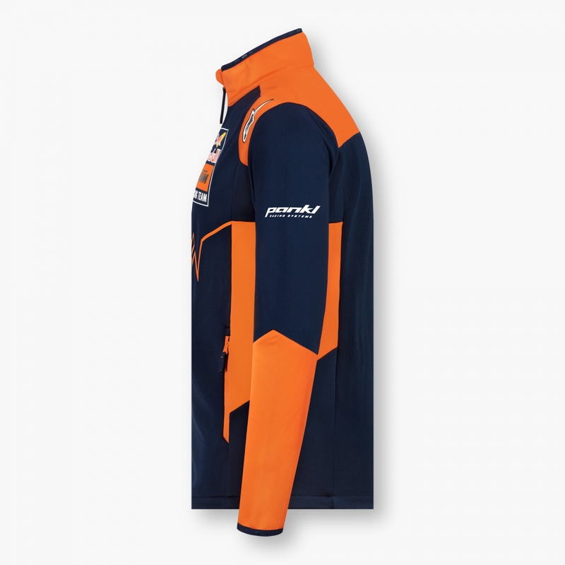 Softshellová bunda KTM Red Bull Racing 22 modro-oranžová výprodej