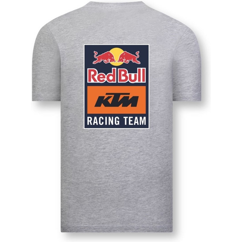 KTM Red Bull Backprint pilki marškinėliai