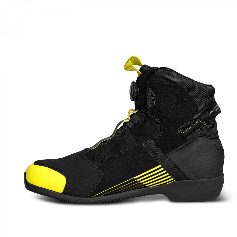 "Shima Edge Vent" juodai-fluo geltoni motociklininko batai