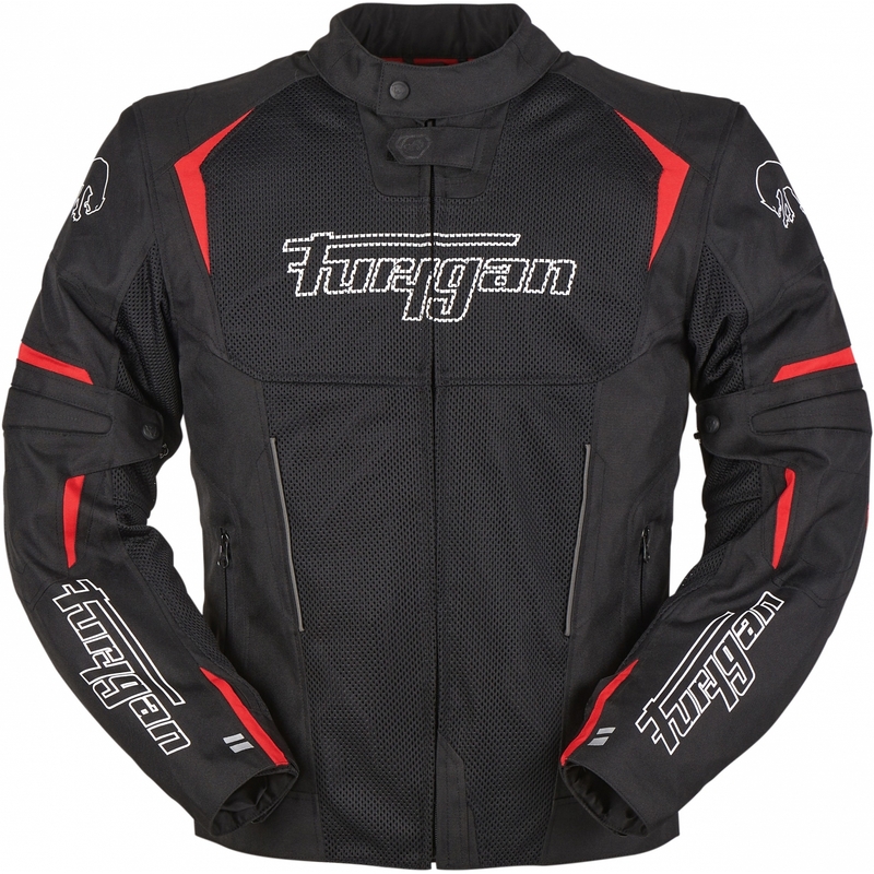 "Furygan Ultra Spark Vented 3 in 1" raudonos ir juodos spalvos motociklininko striukė