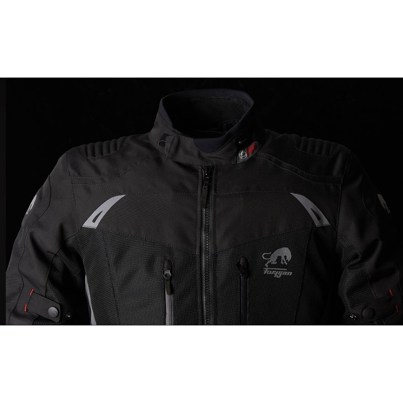 "Furygan Apalaches" ventiliuojama "2-in-1" motociklininko striukė Black