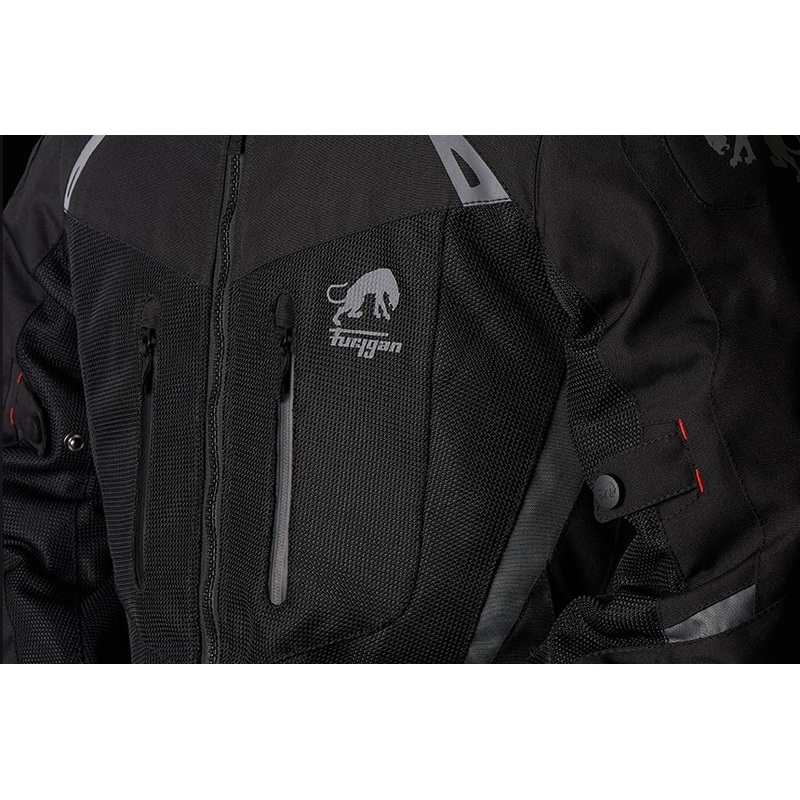 "Furygan Apalaches" ventiliuojama "2-in-1" motociklininko striukė Black