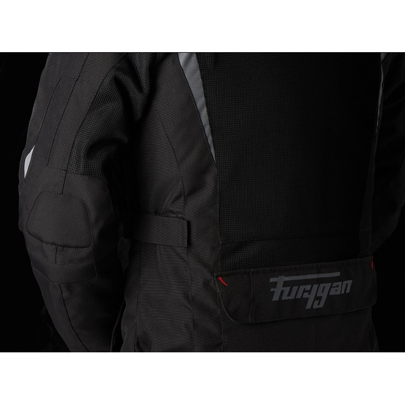 "Furygan Apalaches" ventiliuojama "2-in-1" motociklininko striukė Black