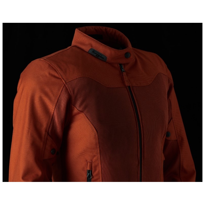 Furygan Genesis Mistral Lady Evo 3 motociklininko striukė Raudona
