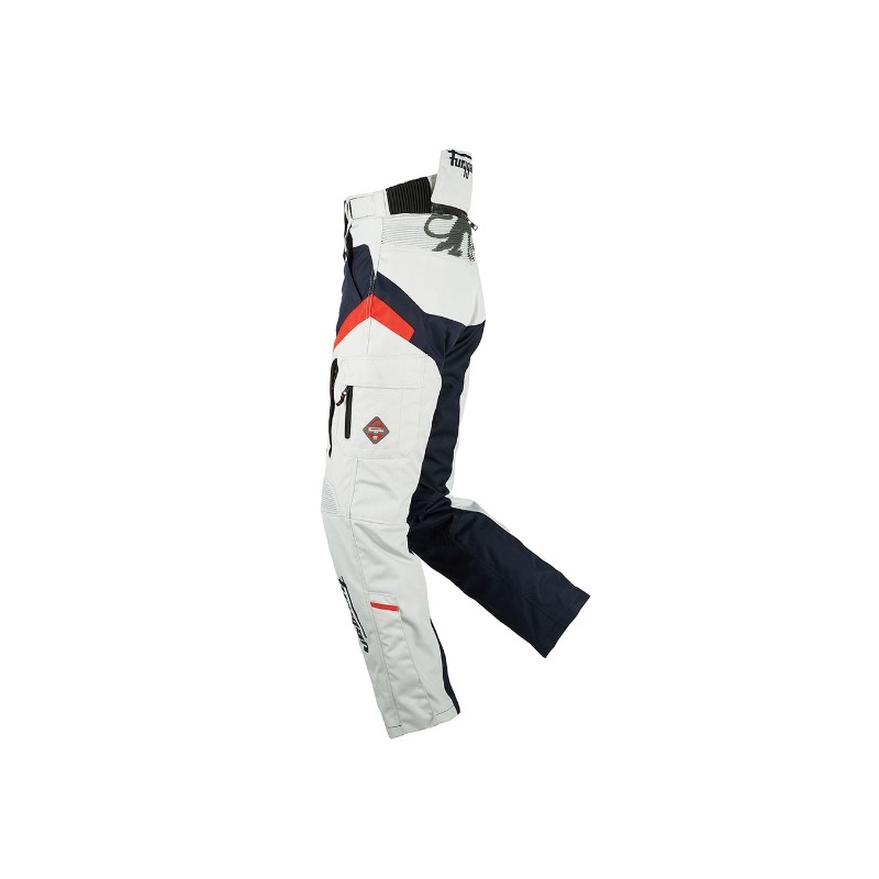 Moteriškos Furygan Apalaches Black-Red-White-Blue-Blue motociklininko kelnės išpardavimas
