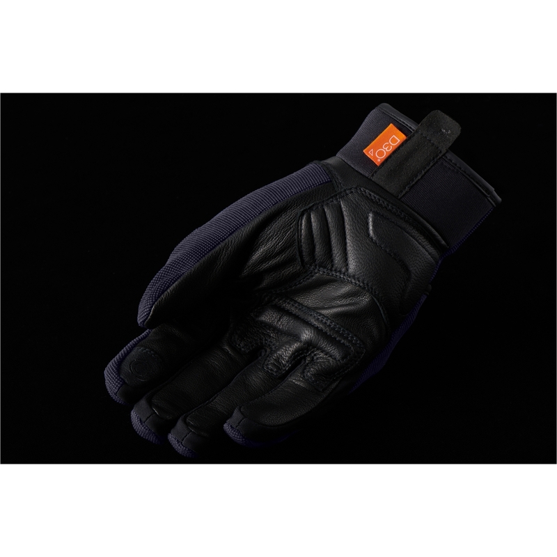 Motociklininko pirštinės Furygan Jet D3O blue-black