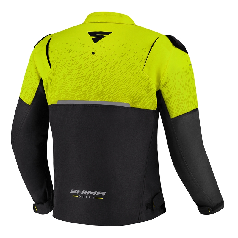 Motociklininko striukė Shima Drift black-fluo yellow
