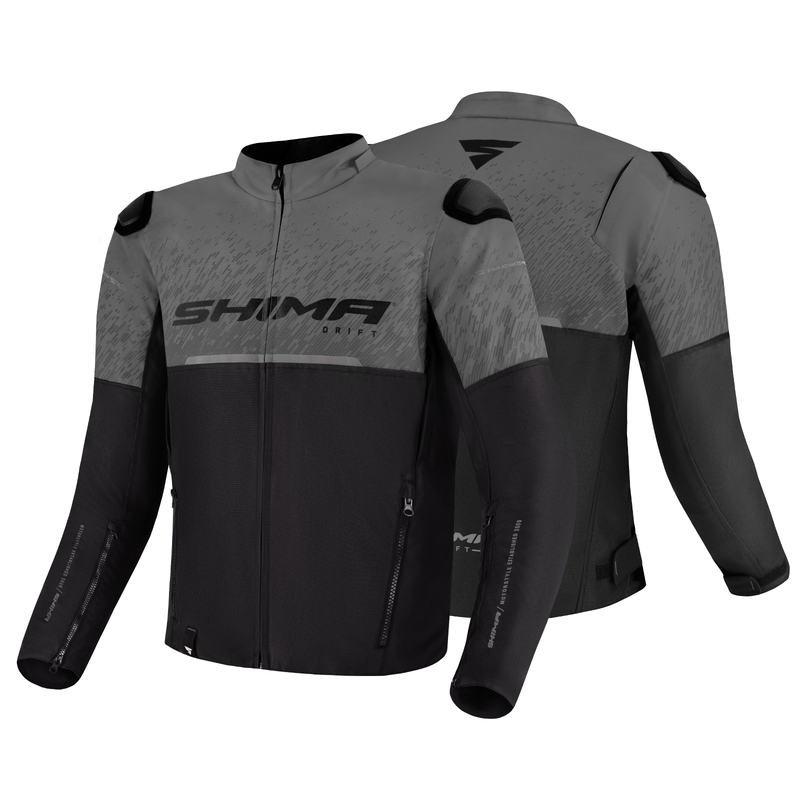 Motociklininko striukė Shima Drift black-grey
