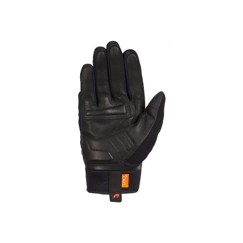 Moteriškos Furygan Jet D3O Black/Red motociklininko pirštinės