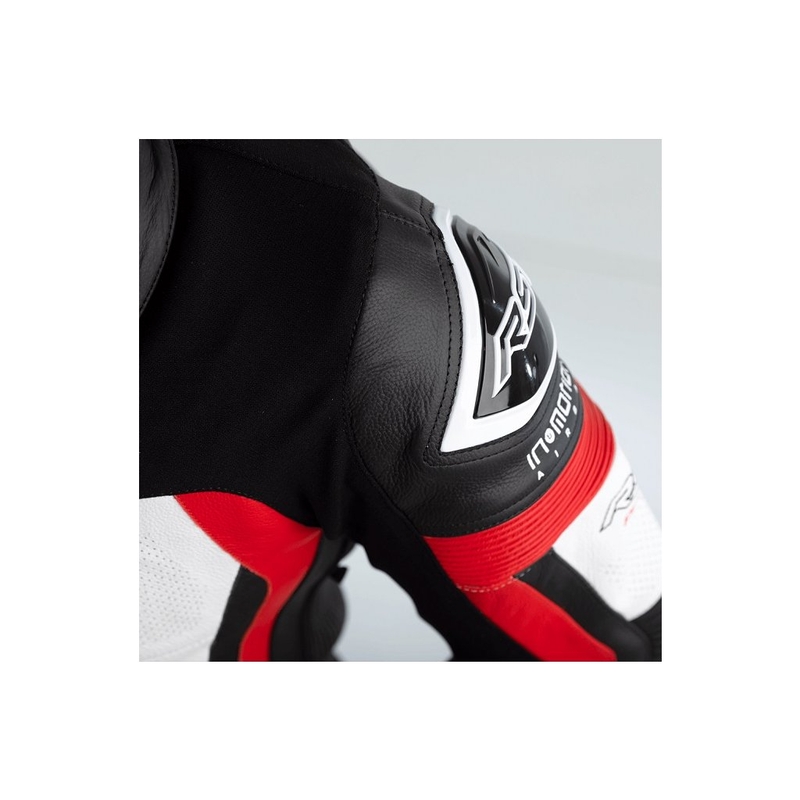 Jednodílná kombinéza na motorku RST Pro Series Airbag černo-bílo-červená výprodej