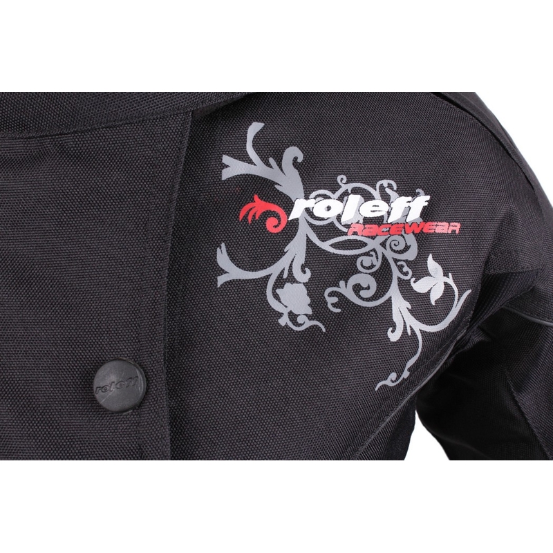 Moteriška motociklo striukė Roleff Ladylike juoda