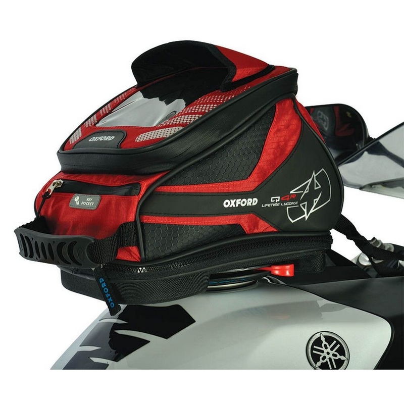 Bagažinė motociklui Oxford Q4R QR-red