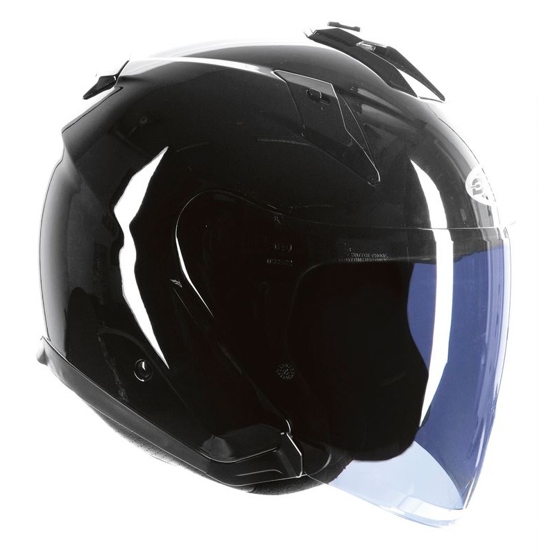 Otevřená přilba na motorku Ozone CT-01 černá lesklá výprodej
