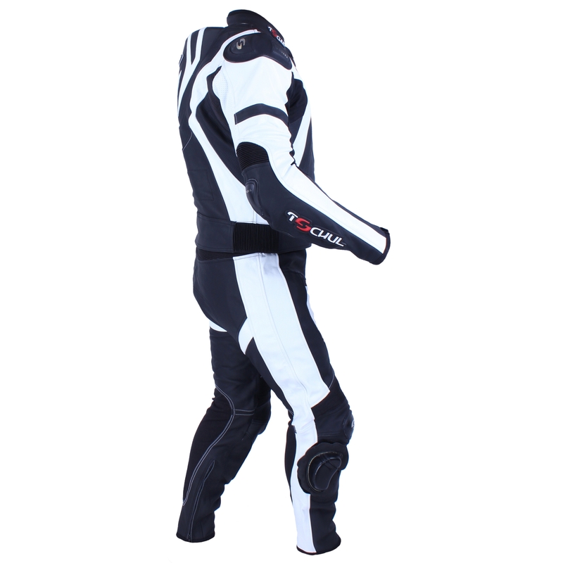 Vyriškas Tschul 737 Vintage juodai baltas kombinezonas išpardavimas