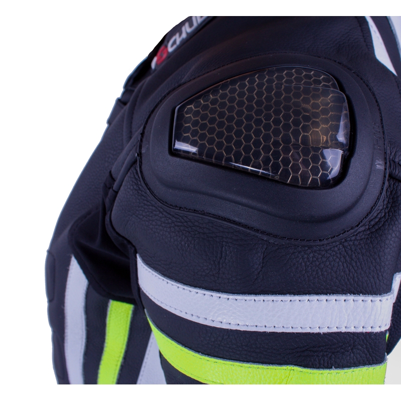 Dámská kombinéza Tschul 556 černo-bílo-fluo žlutá výprodej