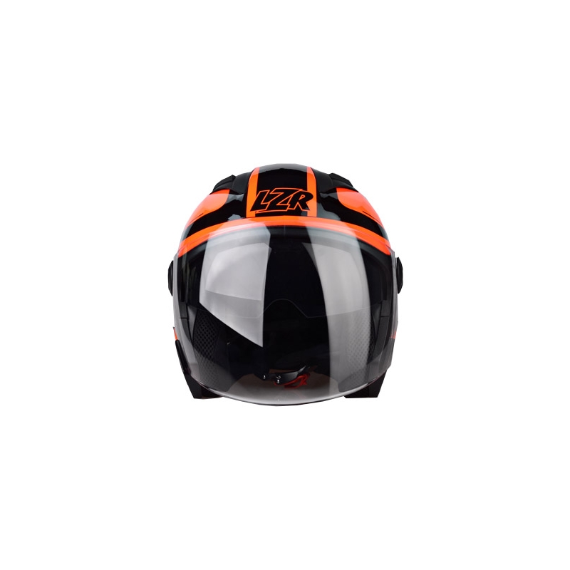 Přilba na motorku otevřená Lazer JH-1 Safety oranžová