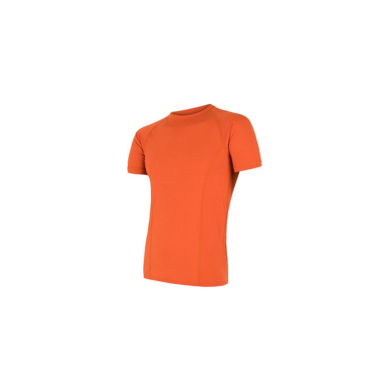 Pánské triko Sensor Merino Air oranžové výprodej
