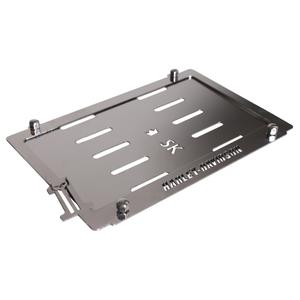 Nerūdijančio plieno trinkelė po "Harley One" valstybinio numerio ženklu išpardavimas