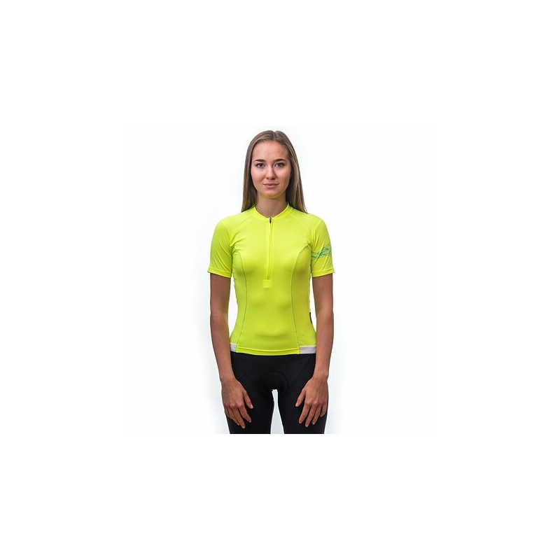 Dámský dres Sensor Coolmax Entry fluo žlutá výprodej