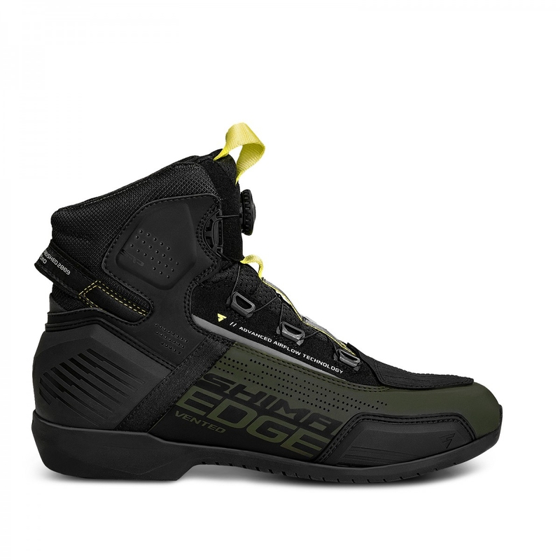 "Shima Edge Vent" chaki spalvos motociklininko batai