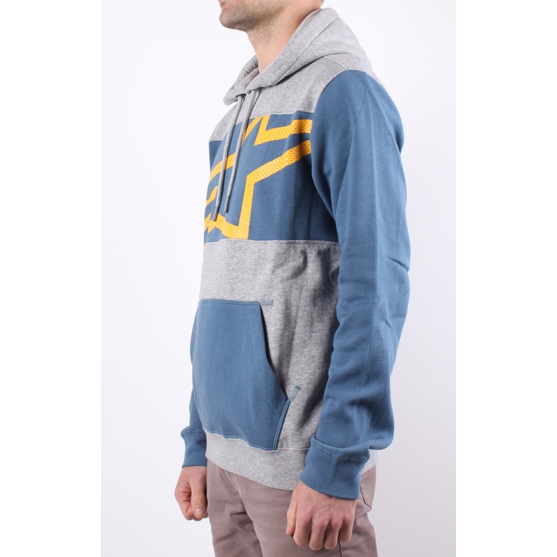 Mikina Alpinestars Protocol Fleece šedo-modrá