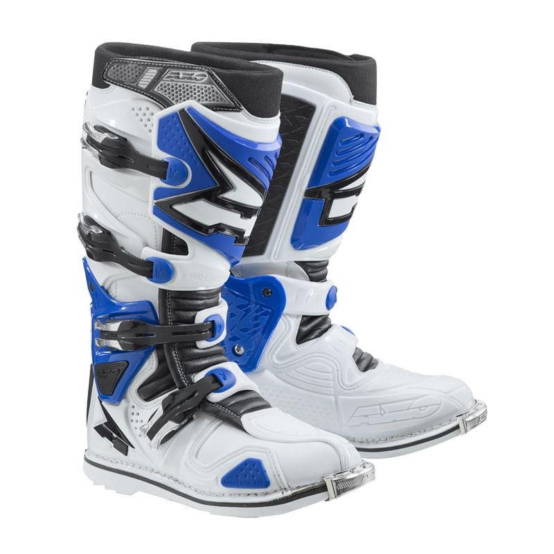 Moto boty AXO A2 bílo-modré výprodej