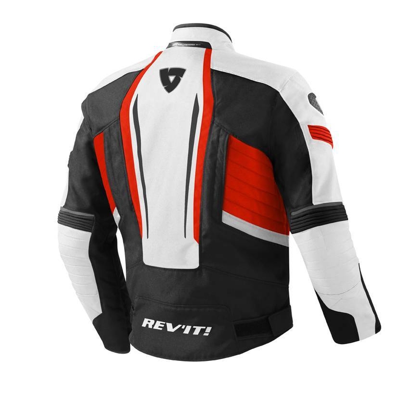 Bunda na motorku Revit Raceway bílo-červená výprodej