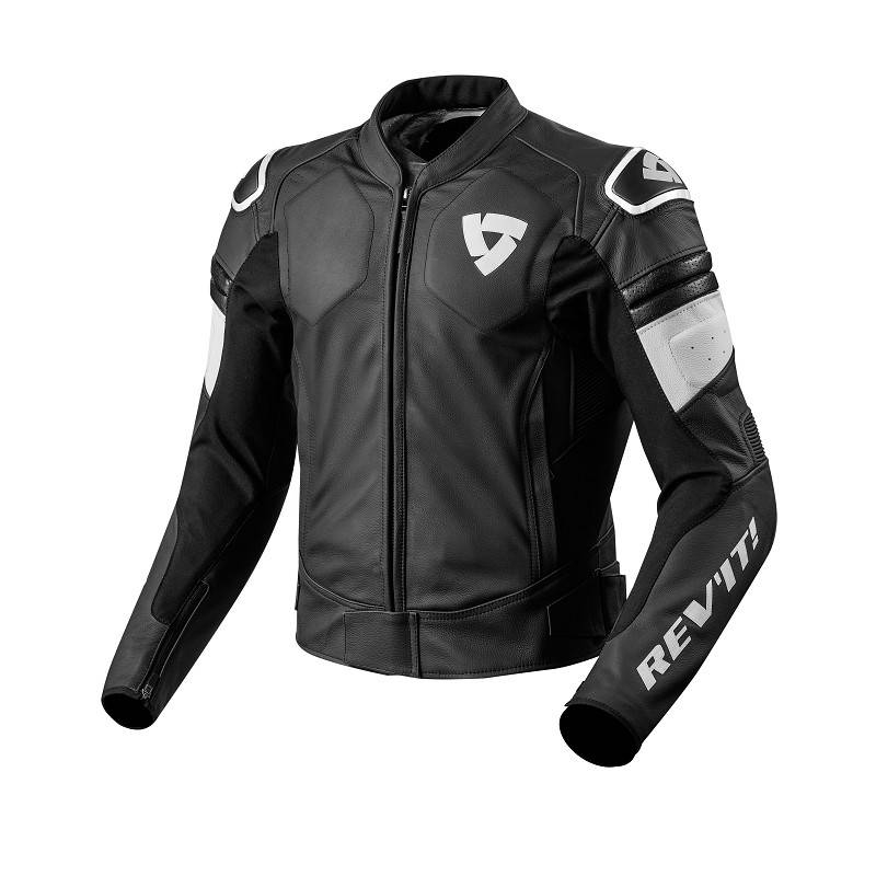 Bunda na motorku Revit Akira černo-bílá