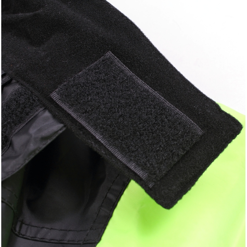 Rebelhorn Rain fluo geltonos spalvos motociklininko striukė nuo lietaus