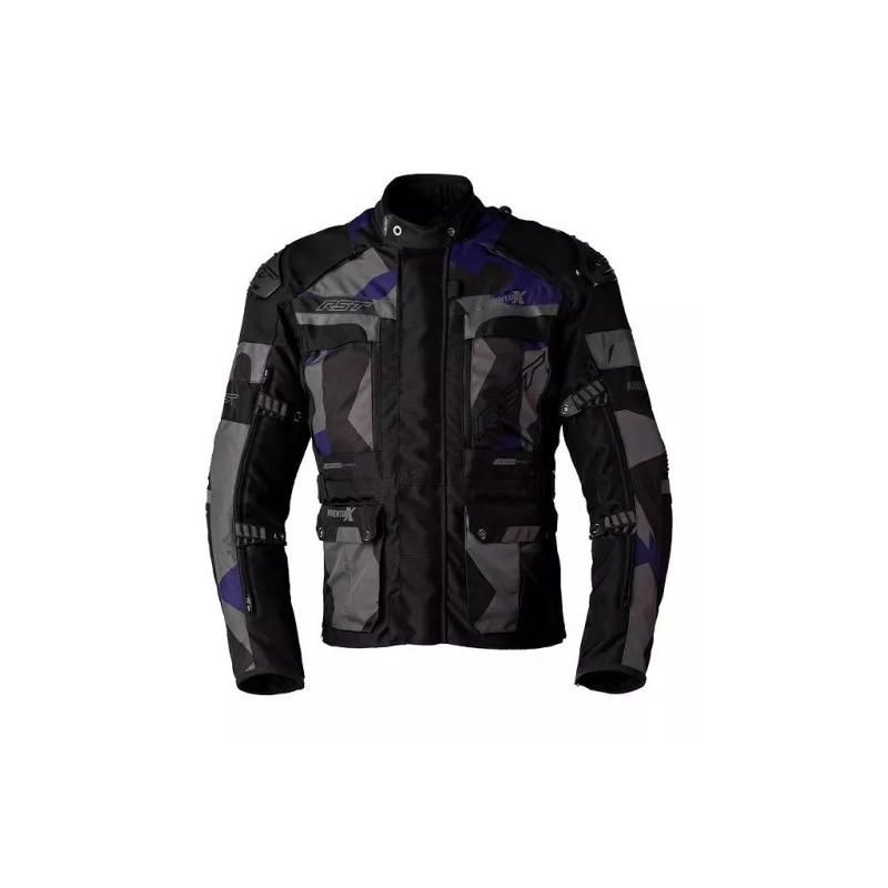 Motociklininko striukė RST Pro Series Adventure-X CE black-grey-blue išpardavimas