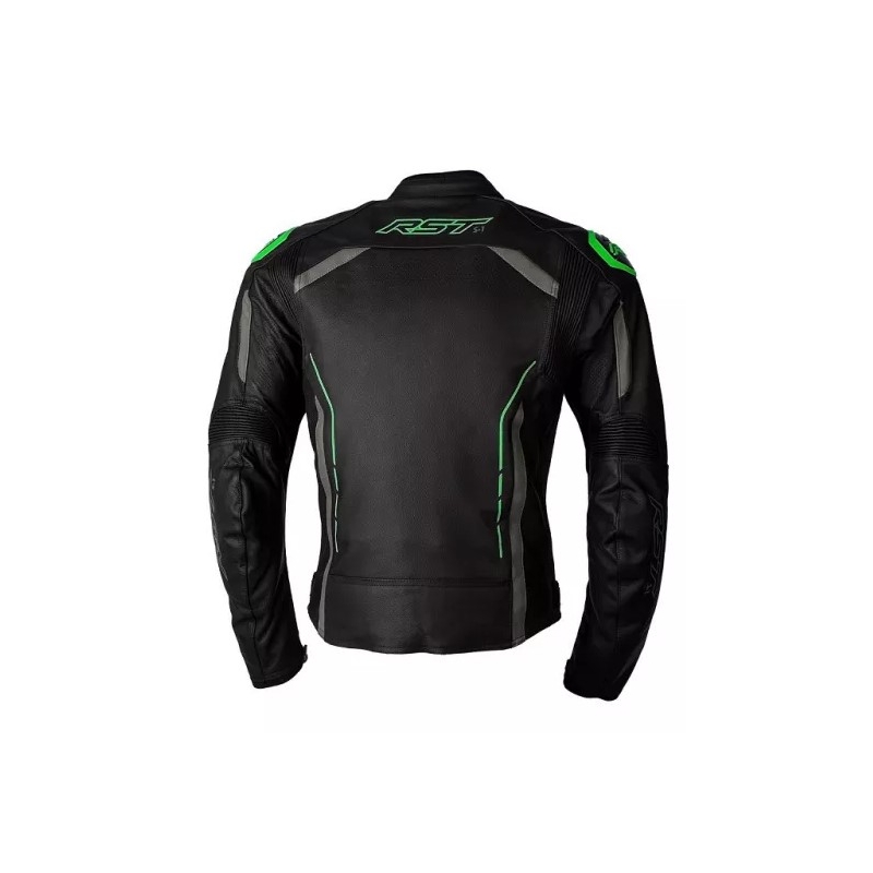 Bunda na motorku RST S1 CE černo-šedo-fluo zelená výprodej