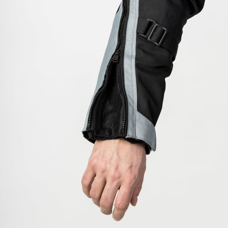 Motociklininko striukė Ozone Tour III black-grey-fluo yellow