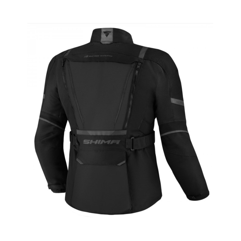 Motociklininko striukė Shima Hero 2.0 juoda