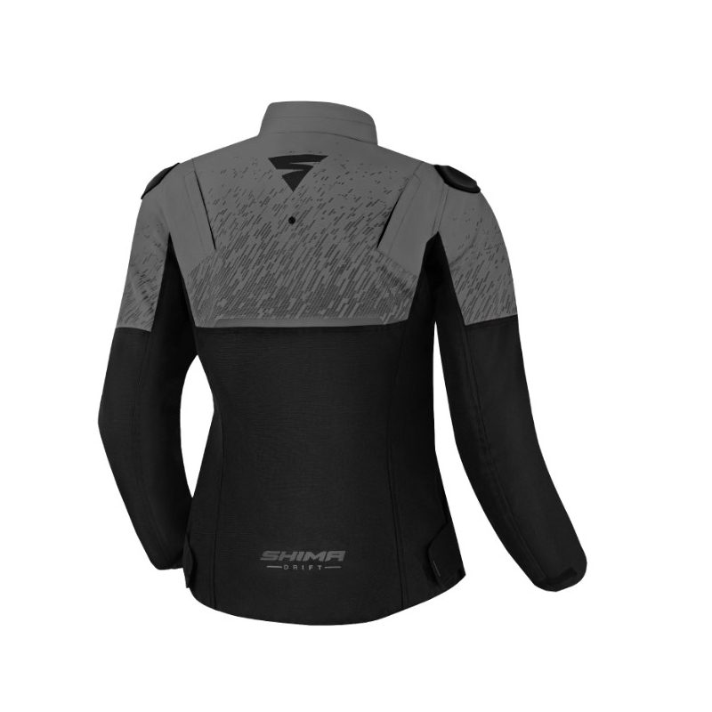 Moteriška motociklininko striukė Shima Drift black-grey