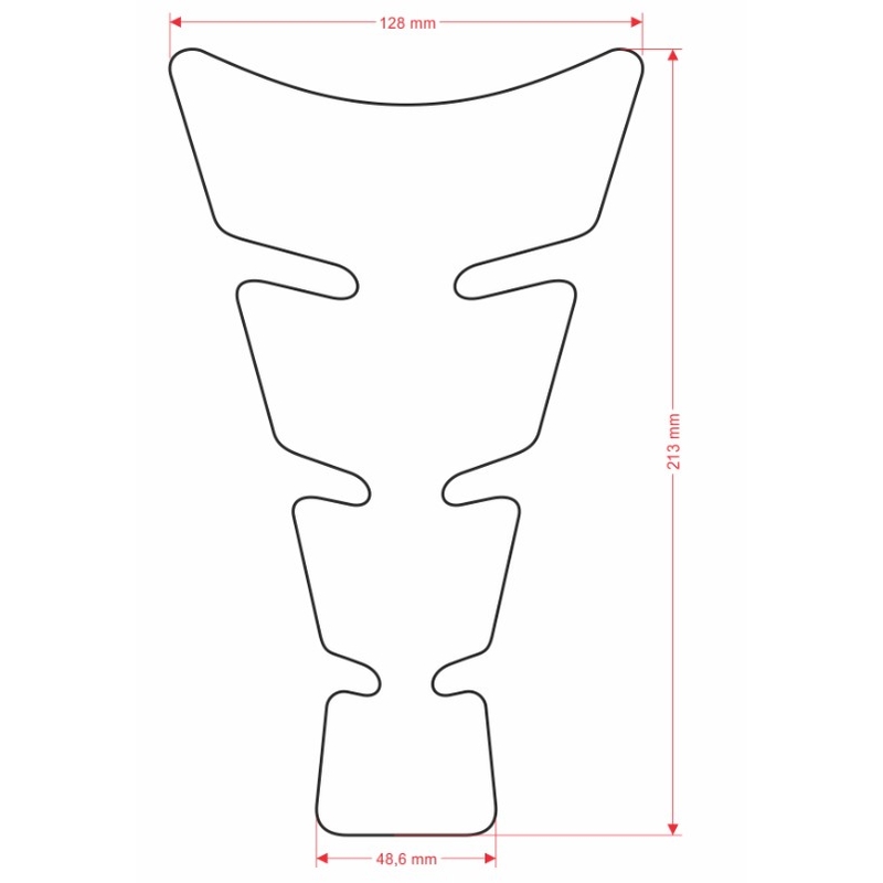 Degalų bako dangtelis Spausdinti - Spirit Adventure black