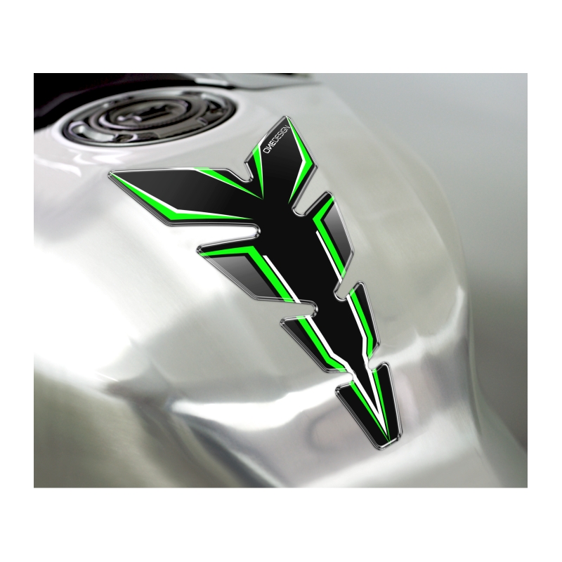 Degalų bako dangtelis Spausdinti - Moon Slim fluo green