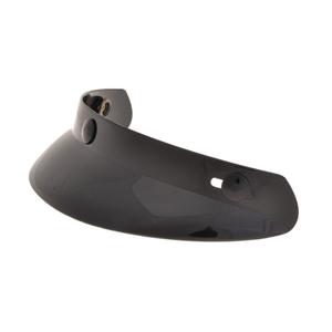 Trumpas skydelis "Cassida Oxygen/Police" šalmams juodas