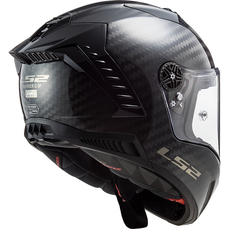LS2 FF805 Thunder Carbon Racing Fim 2020 Integral Motociklininko šalmas