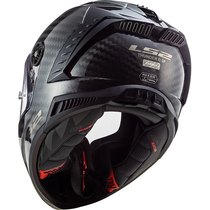 LS2 FF805 Thunder Carbon Racing Fim 2020 Integral Motociklininko šalmas