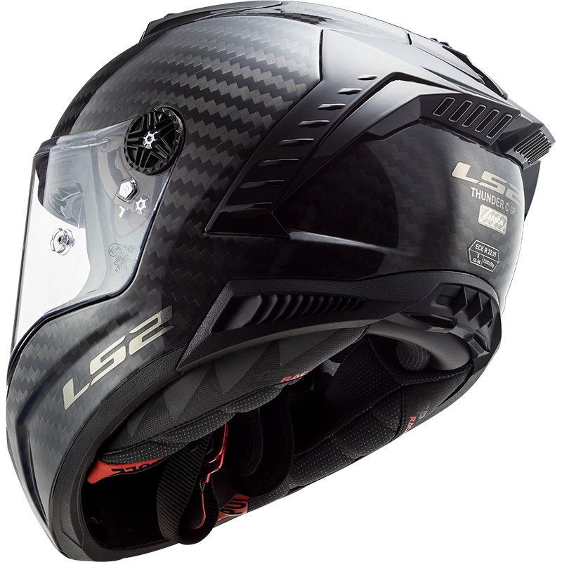 LS2 FF805 Thunder Carbon Racing Fim 2020 Integral Motociklininko šalmas