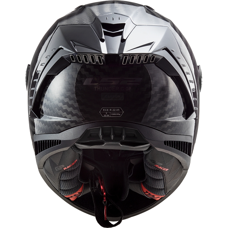 LS2 FF805 Thunder Carbon Racing Fim 2020 Integral Motociklininko šalmas
