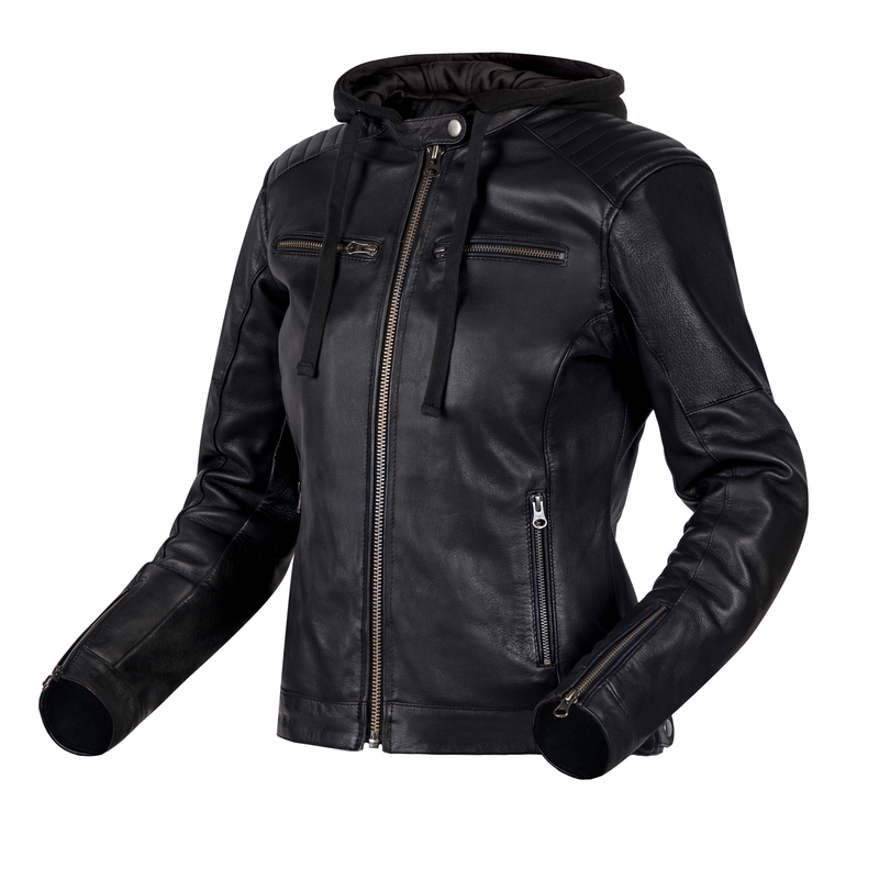 Moteriška motociklininko striukė Ozone Striker Black
