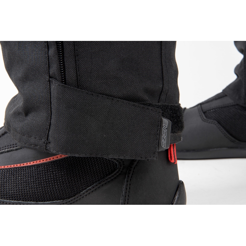 "Ozone Vulcan" juodos motociklininko kelnės