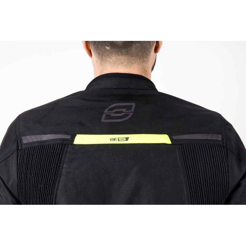 Motociklininko striukė Ozone Delta IV black-fluo yellow