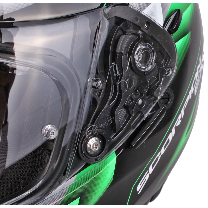 Moto integrální přilba Scorpion EXO-510 Air Scale černo-zelená výprodej