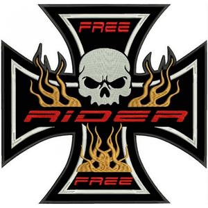 Pleistras Kryžius oranžinis - didelis