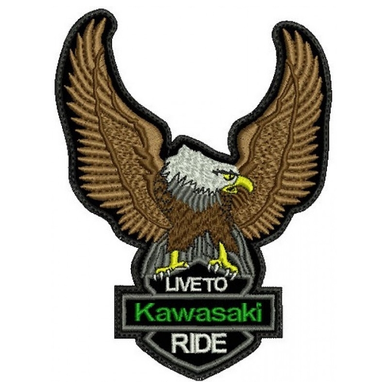 "Eagle Live" į "Kawasaki" pleistrą