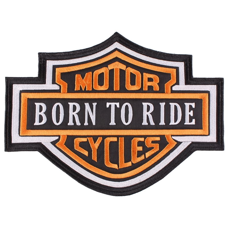 Patch Motor Cycles oranžinė
